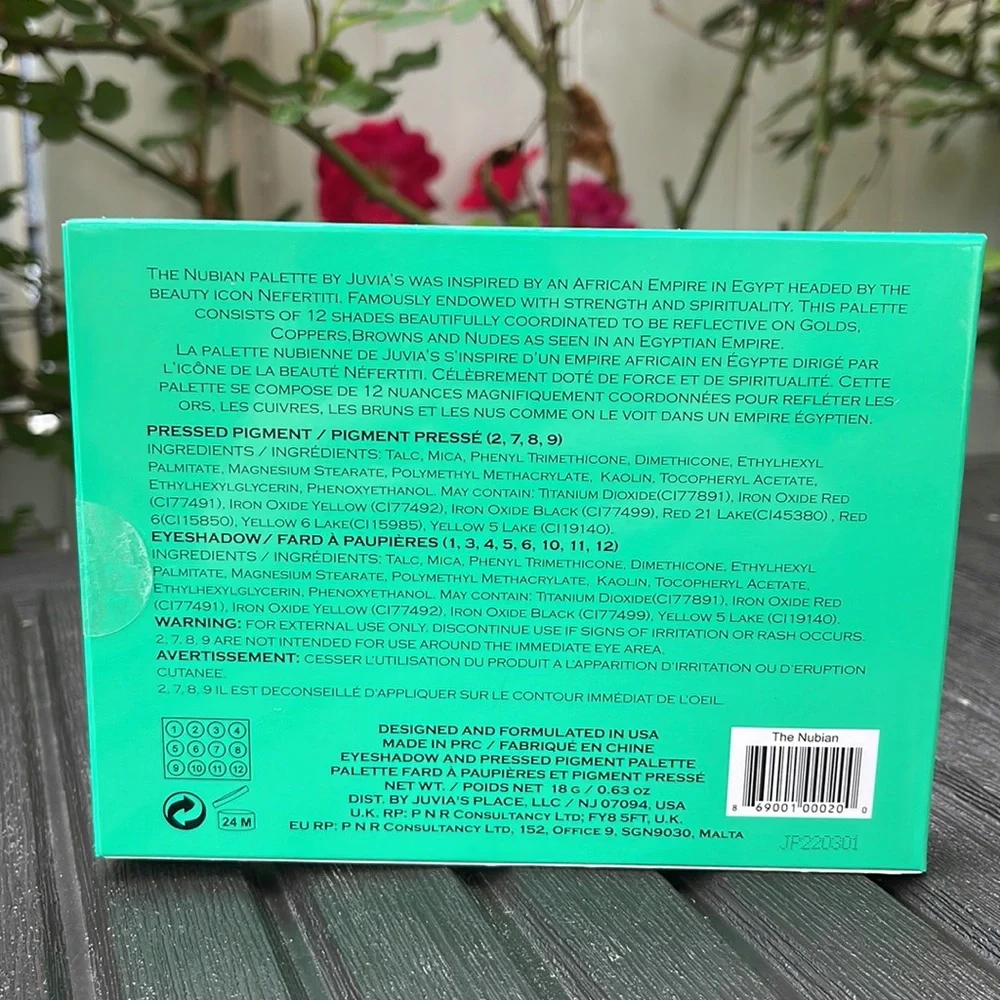 Juvia’s Place - The Nubian Eyeshadow Palette